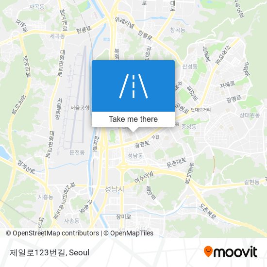 제일로123번길 map