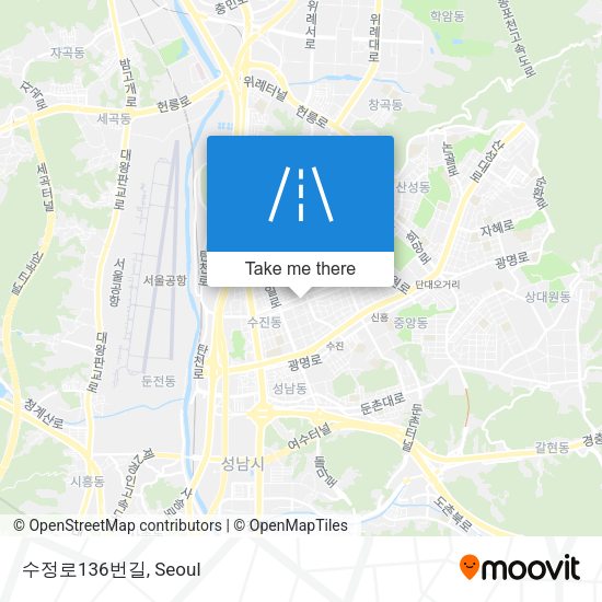 수정로136번길 map