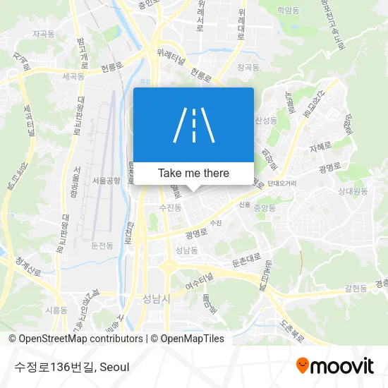 수정로136번길 map
