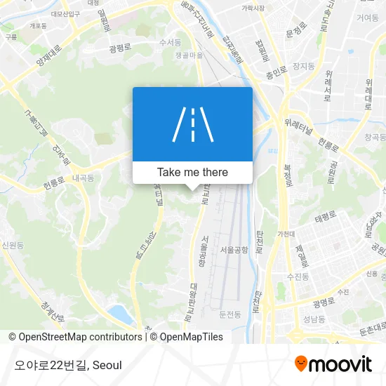 오야로22번길 map