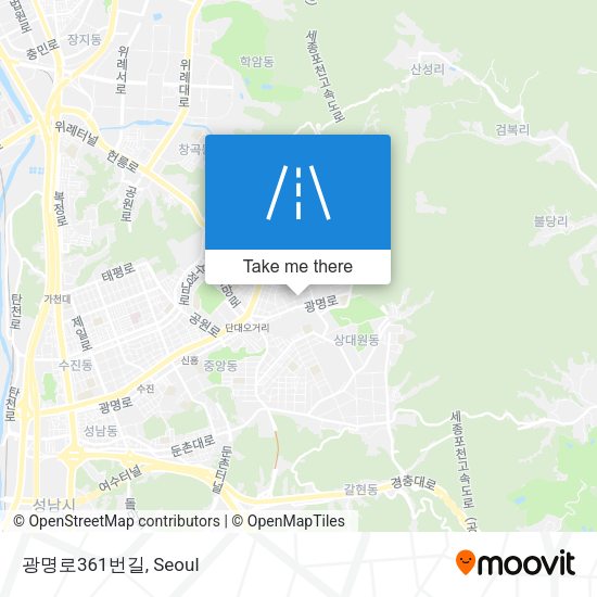 광명로361번길 map