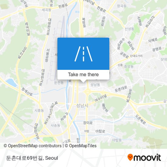 둔촌대로69번길 map