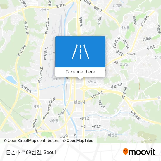 둔촌대로69번길 map