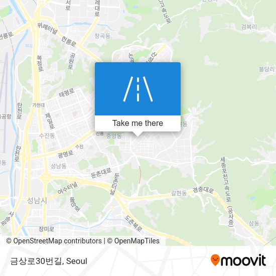 금상로30번길 map