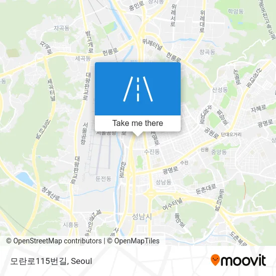 모란로115번길 map
