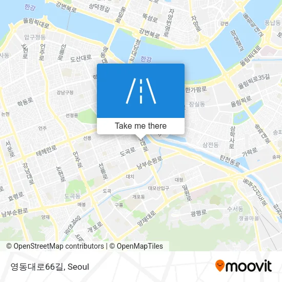 영동대로66길 map