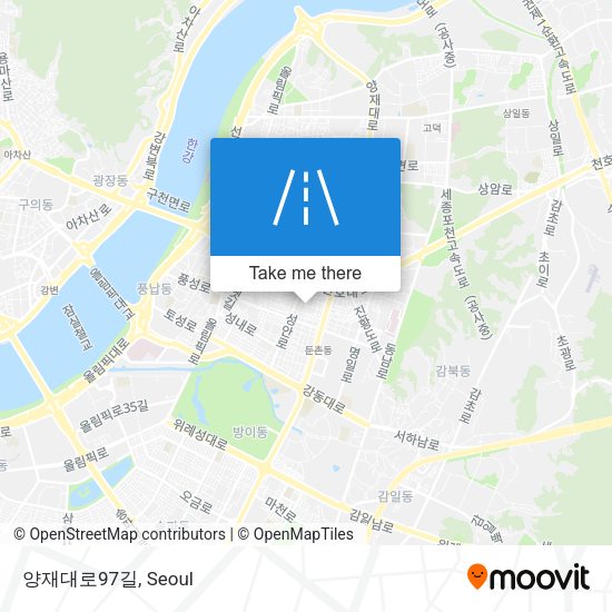 양재대로97길 map
