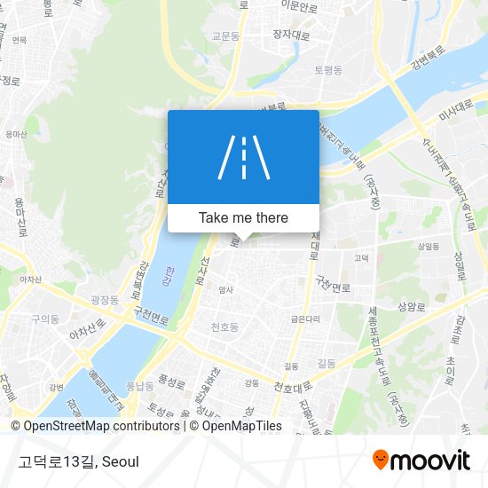 고덕로13길 map