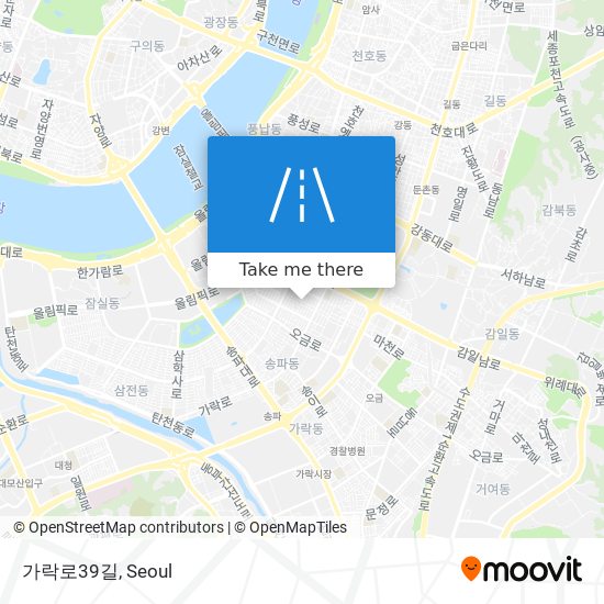 가락로39길 map