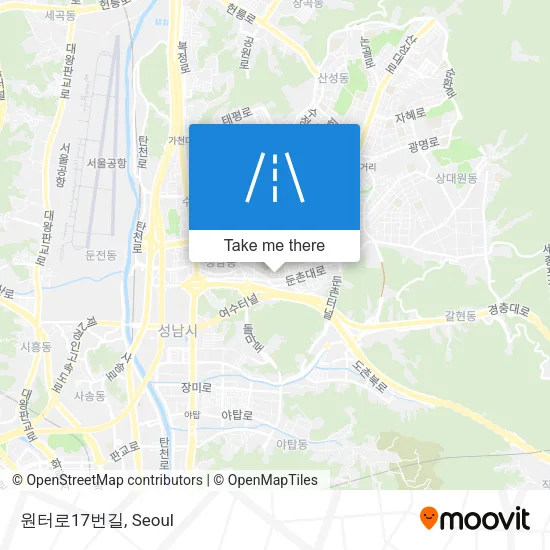 원터로17번길 map