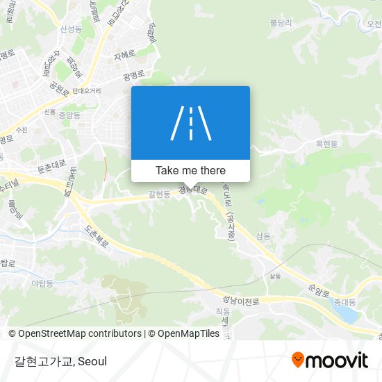 갈현고가교 map