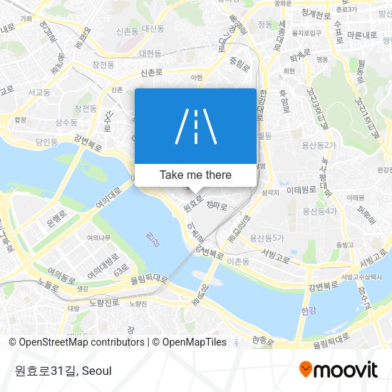 원효로31길 map
