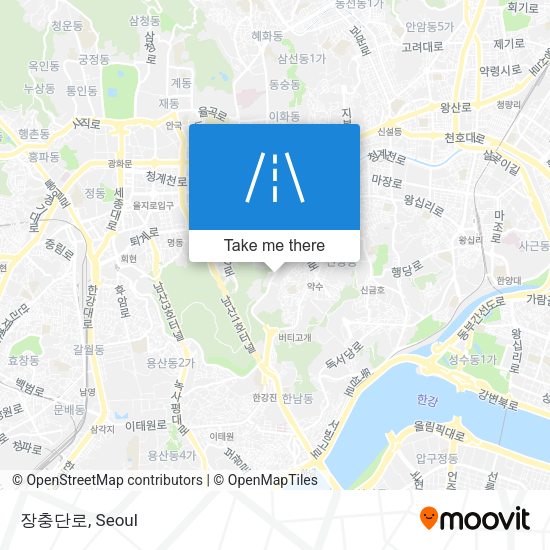 장충단로 map
