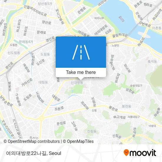 여의대방로22나길 map