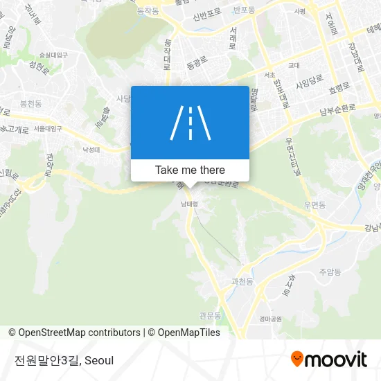 전원말안3길 map