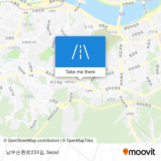 남부순환로233길 map