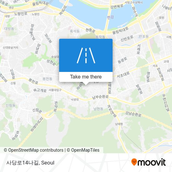 사당로14나길 map