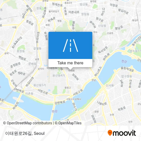 이태원로26길 map