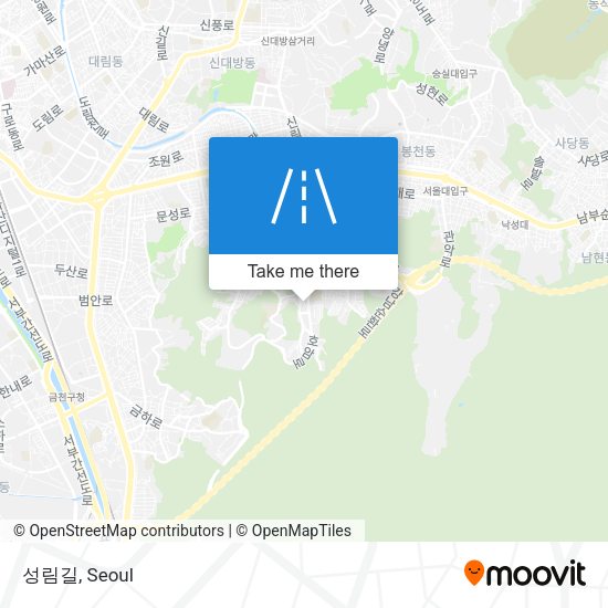 성림길 map