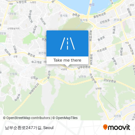 남부순환로247가길 map