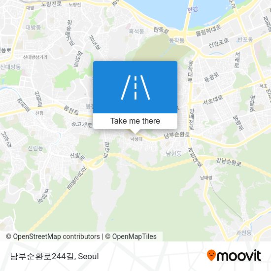 남부순환로244길 map
