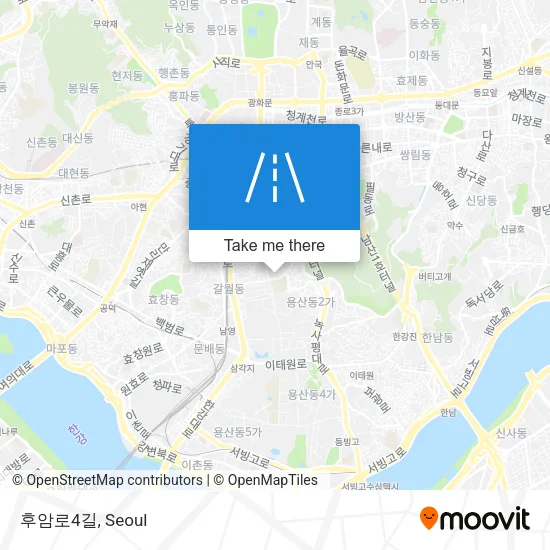 후암로4길 map