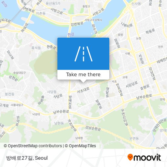 방배로27길 map