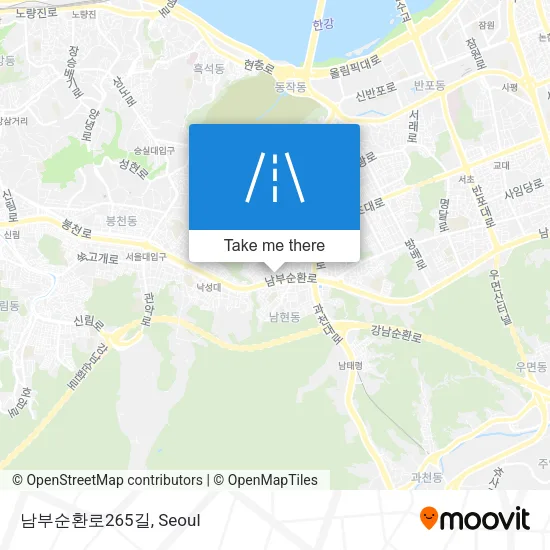 남부순환로265길 map
