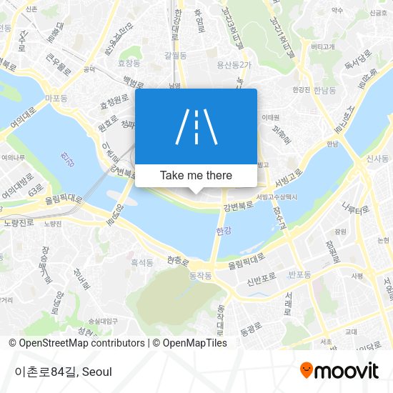 이촌로84길 map