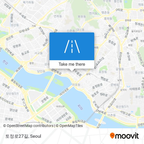 토정로27길 map