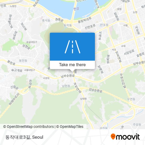동작대로3길 map