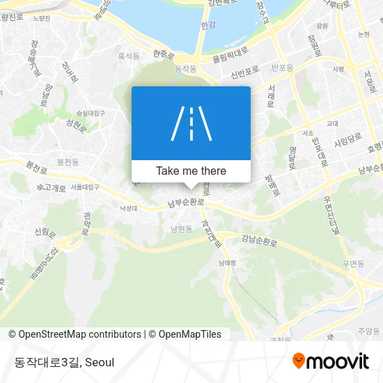 동작대로3길 map