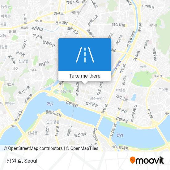 상원길 map