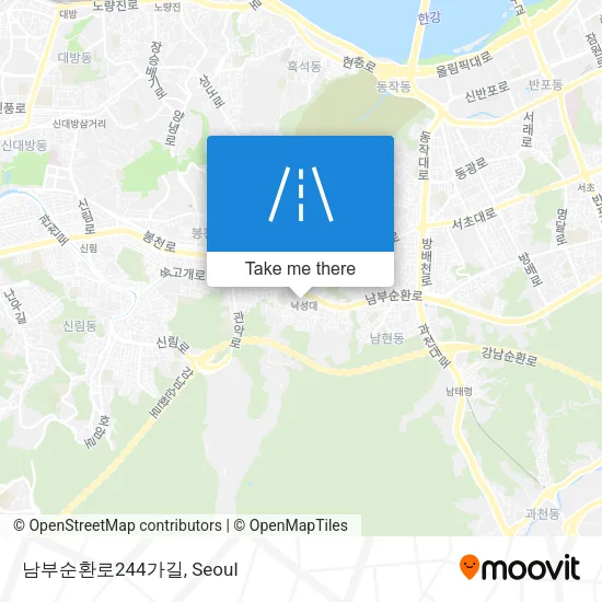 남부순환로244가길 map