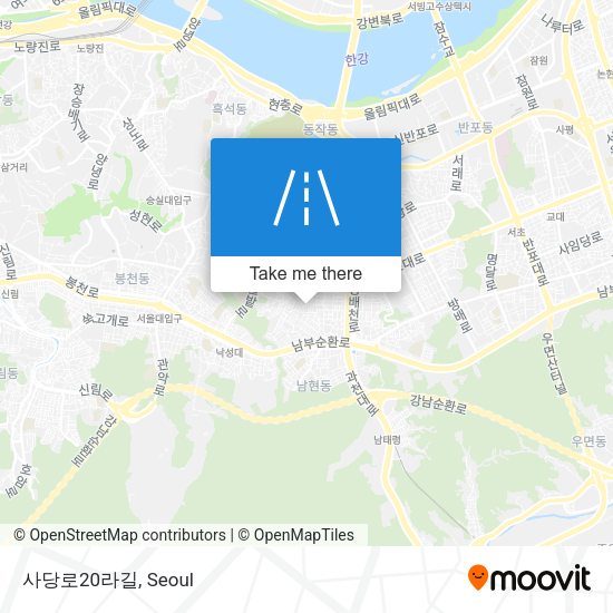 사당로20라길 map