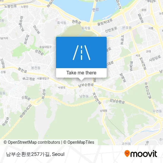 남부순환로257가길 map