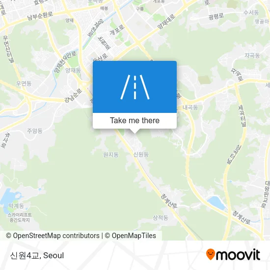 신원4교 map