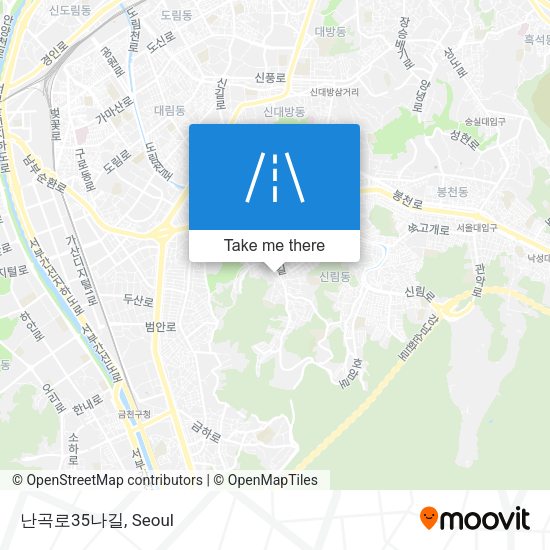난곡로35나길 map