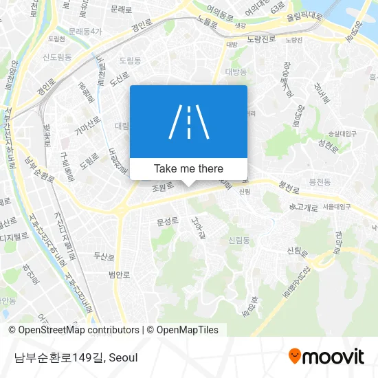 남부순환로149길 map