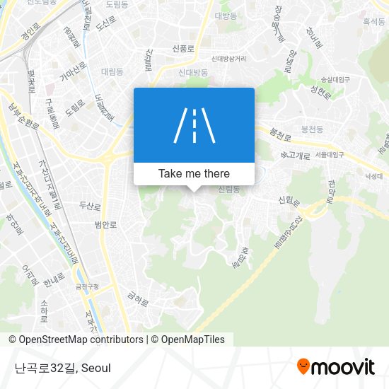 난곡로32길 map