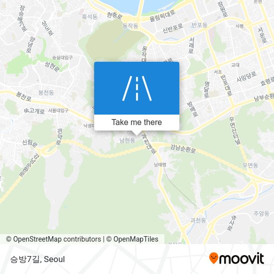 승방7길 map