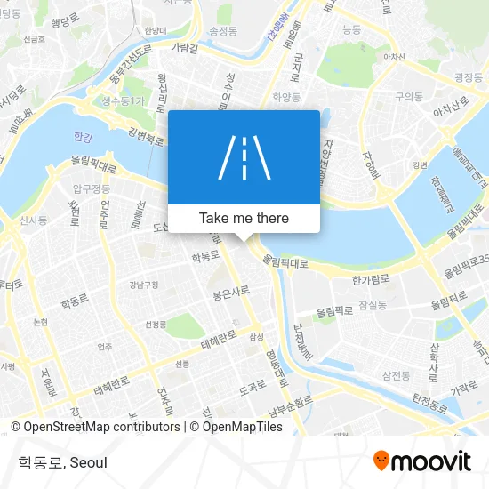 학동로 map