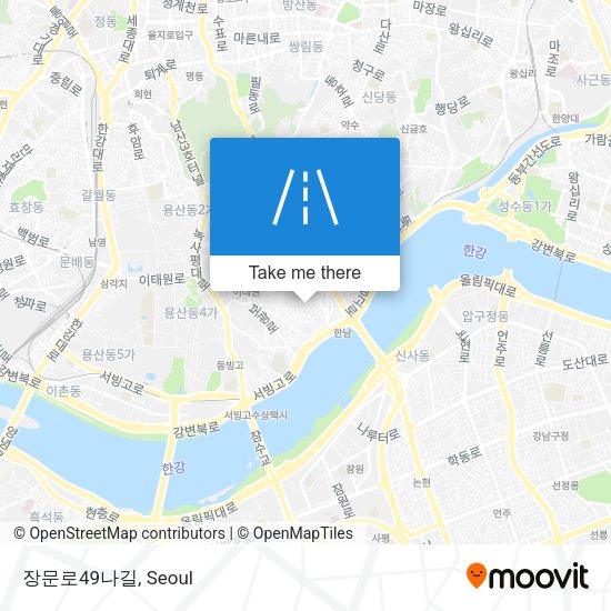 장문로49나길 map