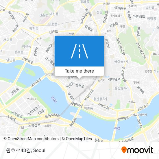 원효로48길 map