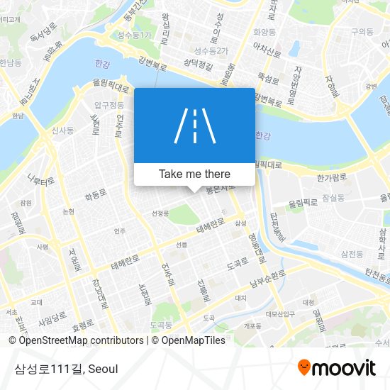 삼성로111길 map