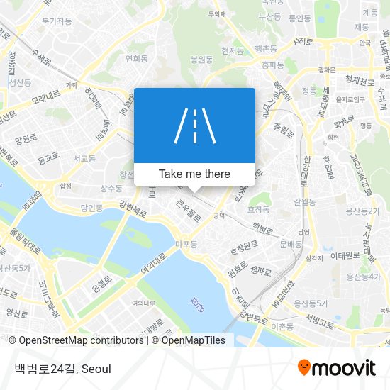 백범로24길 map