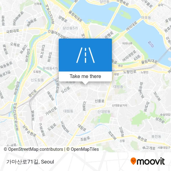 가마산로71길 map