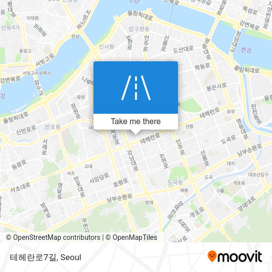테헤란로7길 map