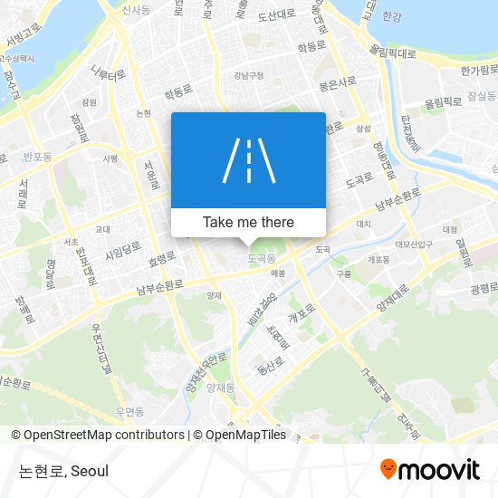 논현로 map