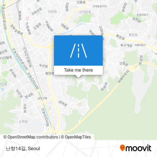 난향14길 map
